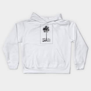 Plam tree Kids Hoodie